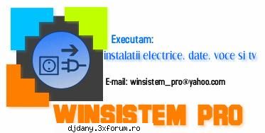 executam instalatii si gratuita clientilor nostri.... instalatii electrice